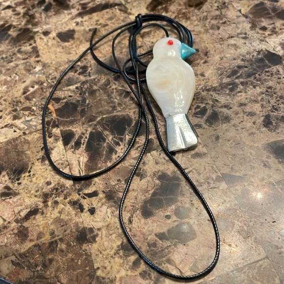 Zara Bird Cord Necklace - Picture 4 of 7